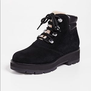 3.1 PHILLIP LIM Dylan Black Suede Ankle Boots